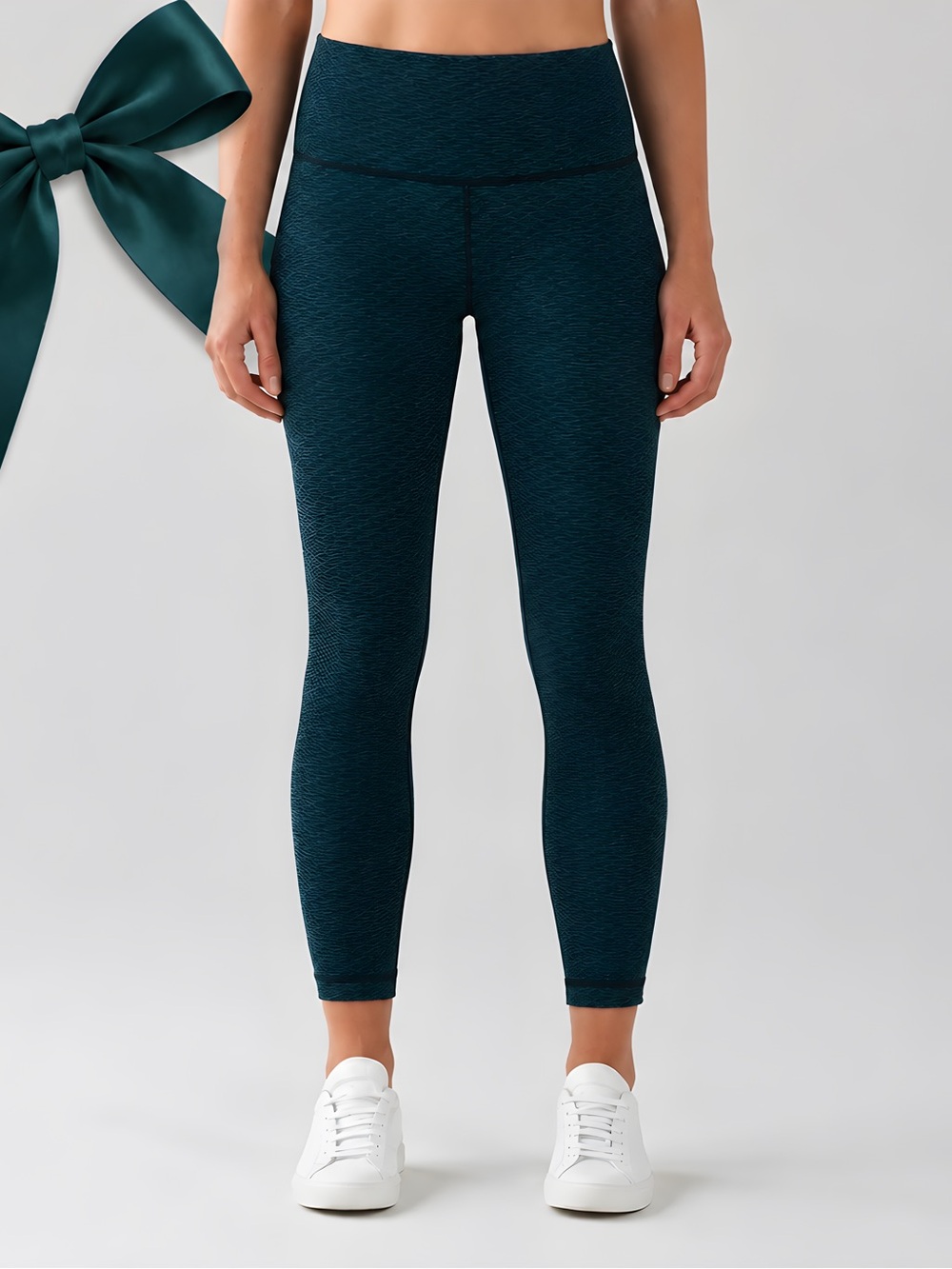 Lululemon High Times 7/8 Leggings in the Black Indian Ocean Pattern 6